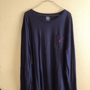 Polo R Lauren mens T shirt navy blue xxl